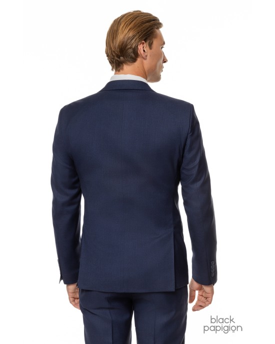 Κοστούμι Black Papigion μπλε SLIM FIT
