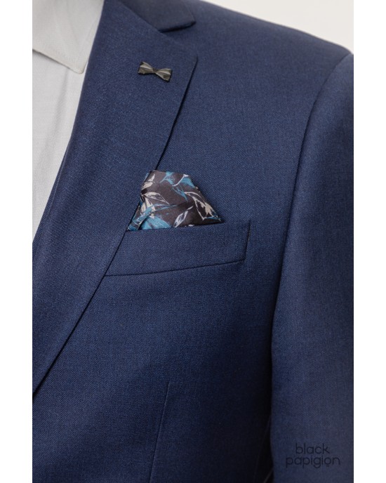 Κοστούμι Black Papigion μπλε SLIM FIT