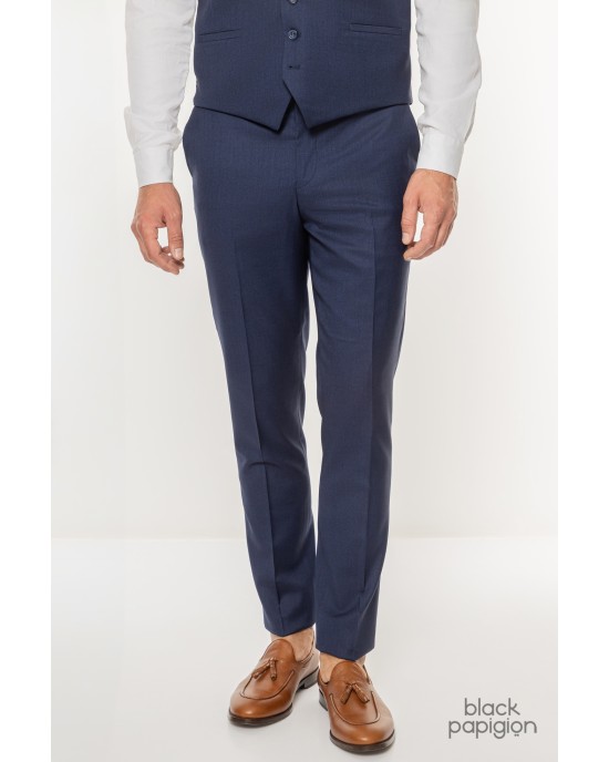 Κοστούμι Black Papigion μπλε SLIM FIT