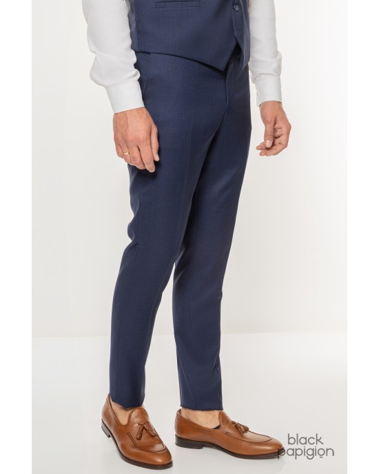 Κοστούμι Black Papigion μπλε SLIM FIT