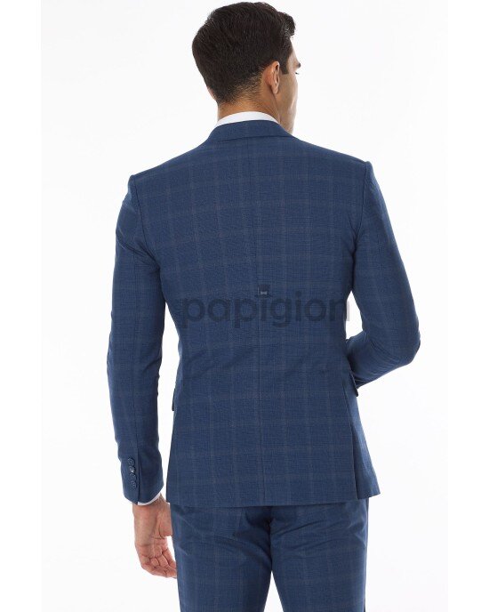 Κοστούμι Fabio Franco μπλε SLIM FIT Κοστούμι Fabio Franco μπλε SLIM FIT