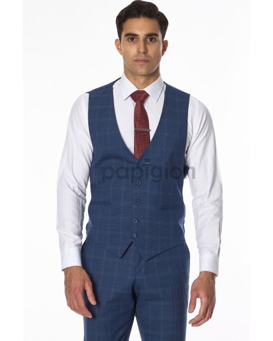 Κοστούμι Fabio Franco μπλε SLIM FIT Κοστούμι Fabio Franco μπλε SLIM FIT