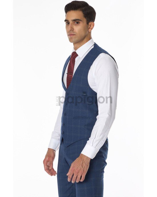 Κοστούμι Fabio Franco μπλε SLIM FIT Κοστούμι Fabio Franco μπλε SLIM FIT