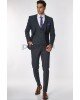 Κοστούμι Vittorio River μπλε SLIM FIT Κοστούμι Vittorio River μπλε SLIM FIT