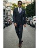 Κοστούμι Vittorio River μπλε SLIM FIT Κοστούμι Vittorio River μπλε SLIM FIT