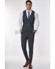 Κοστούμι Vittorio River μπλε SLIM FIT Κοστούμι Vittorio River μπλε SLIM FIT