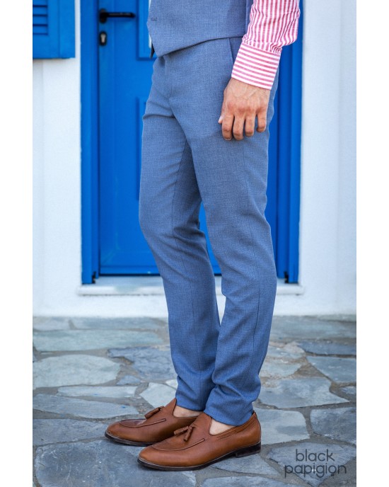 Κοστούμι Black Papigion μπλε SLIM FIT