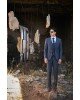 Κοστούμι Vittorio Trento μπλε SLIM FIT