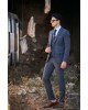 Κοστούμι Vittorio Trento μπλε SLIM FIT