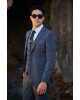 Κοστούμι Vittorio Trento μπλε SLIM FIT