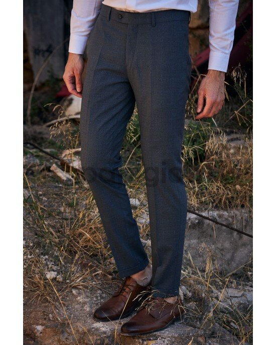 Κοστούμι Vittorio Trento μπλε SLIM FIT
