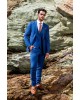Κοστούμι Black Papigion μπλε SLIM FIT