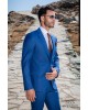 Κοστούμι Black Papigion μπλε SLIM FIT