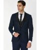 Κοστούμι Vittorio Smokin μπλε SLIM FIT