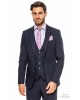 Κοστούμι Black Papigion μπλε SLIM FIT