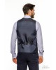 Κοστούμι Black Papigion μπλε SLIM FIT
