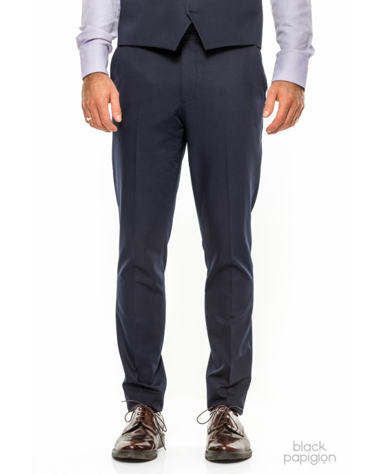 Κοστούμι Black Papigion μπλε SLIM FIT