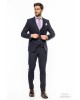 Κοστούμι Black Papigion μπλε SLIM FIT