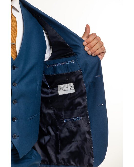 Κοστούμι Tessuti μπλε SLIM FIT