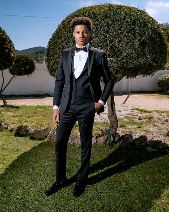 Κοστούμι Guy Laroche Homme μπλε SLIM FIT