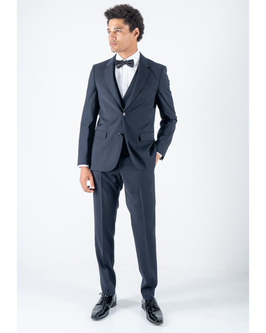 Κοστούμι Boss μπλε SLIM FIT
