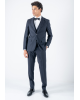 Κοστούμι Boss μπλε SLIM FIT