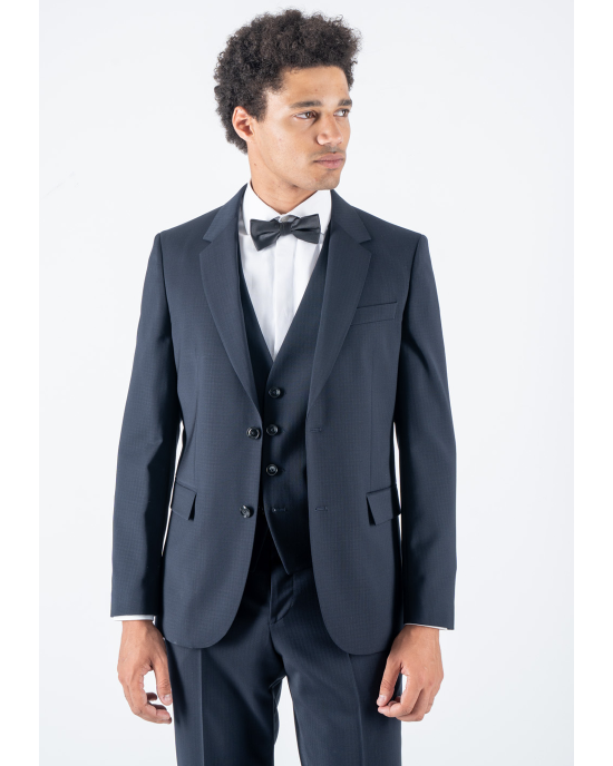 Κοστούμι Boss μπλε SLIM FIT