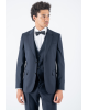 Κοστούμι Boss μπλε SLIM FIT