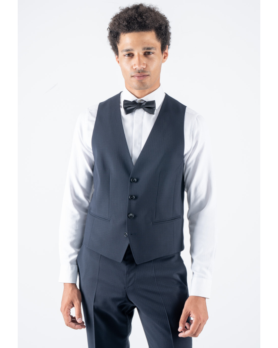 Κοστούμι Boss μπλε SLIM FIT