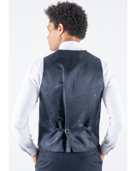 Κοστούμι Boss μπλε SLIM FIT
