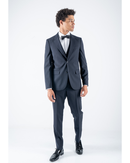 Κοστούμι Boss μπλε SLIM FIT