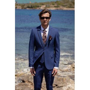 Κοστούμι Black Papigion μπλε