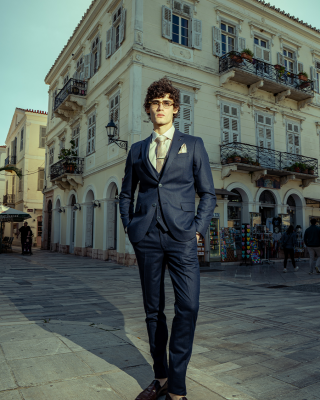 Κοστούμι Black Papigion Toscano μπλε