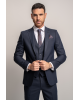 Κοστούμι Black Papigion Toscano μπλε SLIM FIT