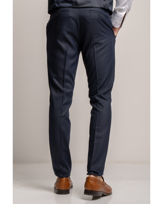 Κοστούμι Black Papigion Toscano μπλε SLIM FIT