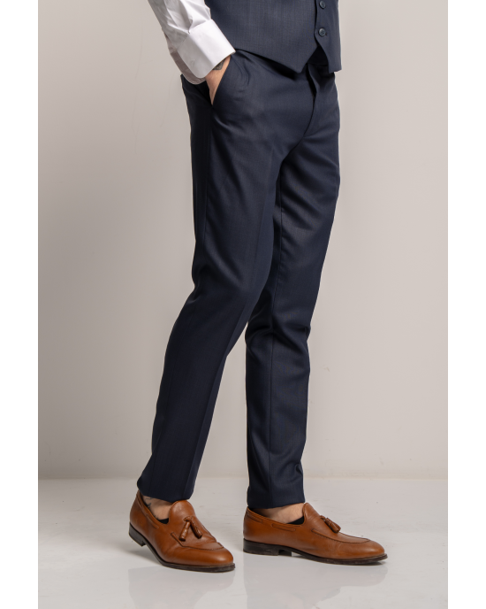 Κοστούμι Black Papigion Toscano μπλε SLIM FIT