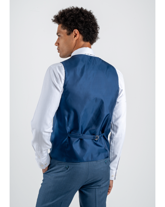 Κοστούμι Black Papigion Tenova μπλε SLIM FIT