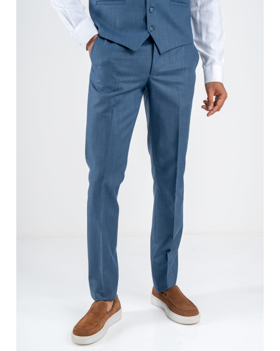 Κοστούμι Black Papigion Tenova μπλε SLIM FIT