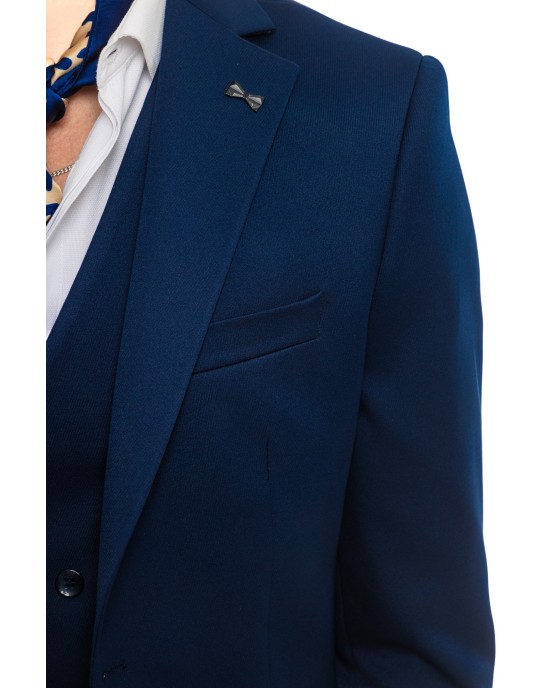 Κοστούμι Black Papigion μπλε SLIM FIT