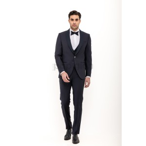 Κοστούμι 19V69 Italia Versace Abbigliamento Bruno μπλε