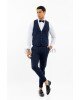 Κοστούμι Vittorio Venezzia μπλε SLIM FIT