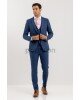 Κοστούμι Vittorio Vario μπλε ρουά SLIM FIT