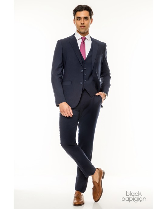 Κοστούμι Italian Job μπλε SLIM FIT