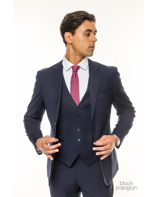 Κοστούμι Italian Job μπλε SLIM FIT