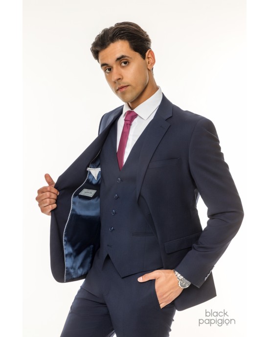 Κοστούμι Italian Job μπλε SLIM FIT
