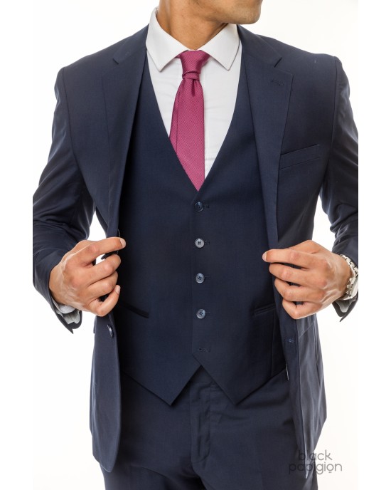 Κοστούμι Italian Job μπλε SLIM FIT