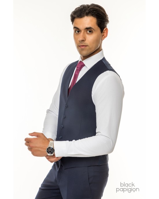 Κοστούμι Italian Job μπλε SLIM FIT