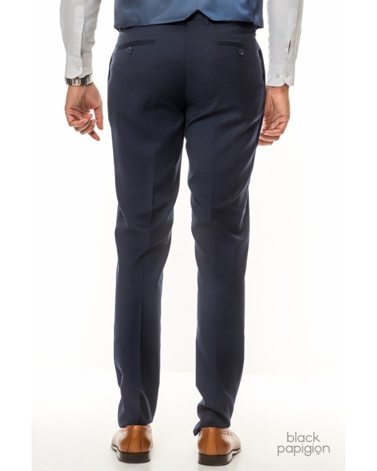 Κοστούμι Italian Job μπλε SLIM FIT