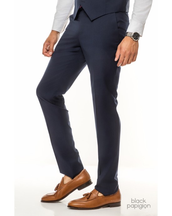 Κοστούμι Italian Job μπλε SLIM FIT