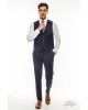 Κοστούμι Italian Job μπλε SLIM FIT